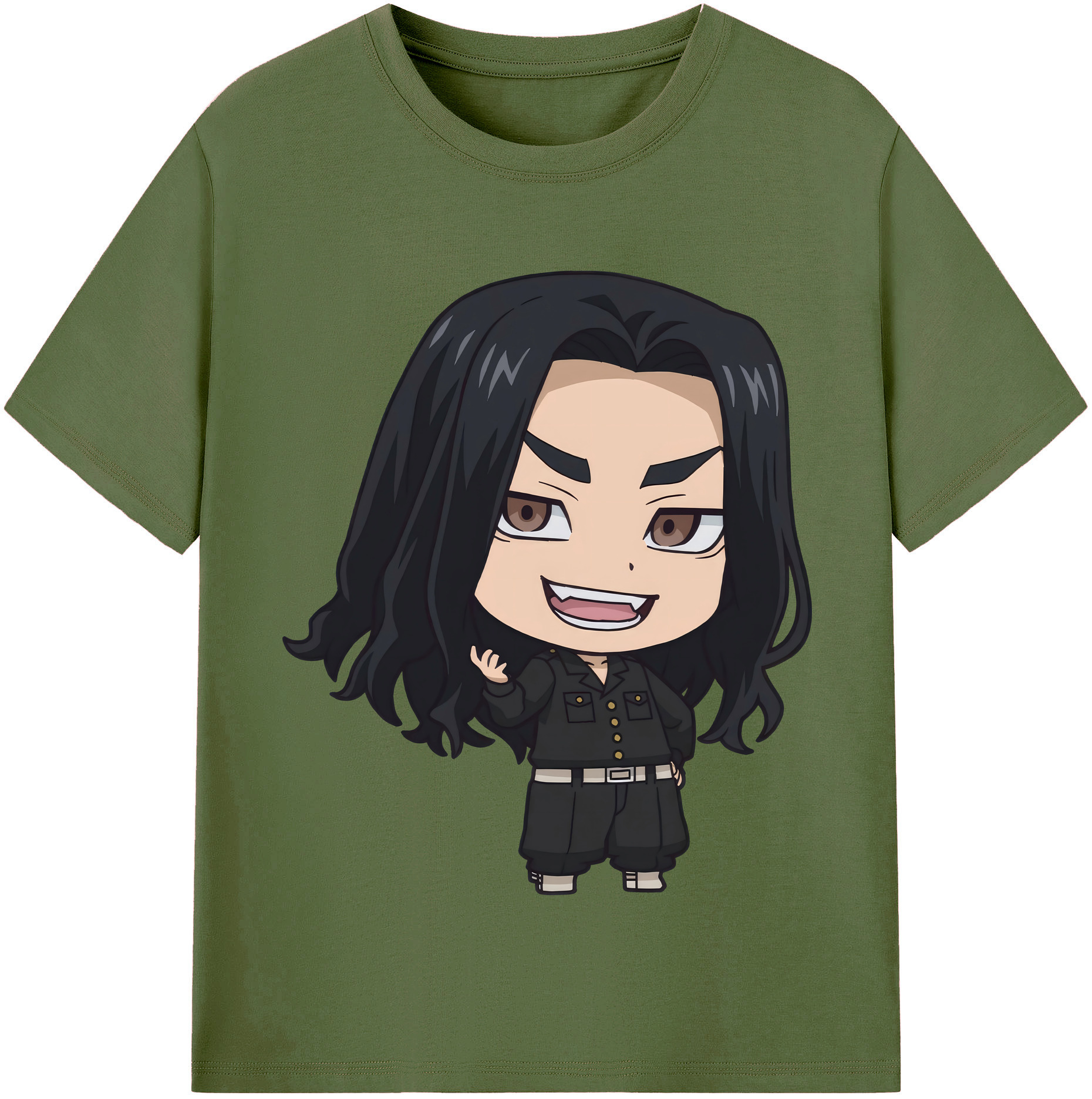 （画像用） 東京リベンジャーズ Tokyo Revengers 綿100％半袖Tシャツ（フロントプリント）